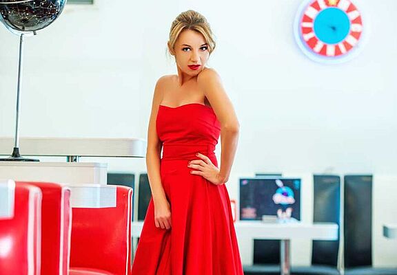 women-in-red-dress-standing